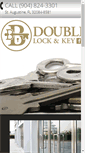 Mobile Screenshot of doubleblockandkey.com