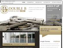 Tablet Screenshot of doubleblockandkey.com